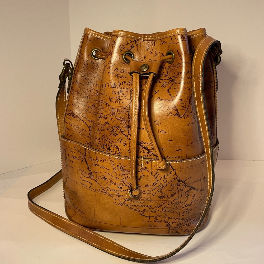 Patricia Nash Wilmslow Drawstring Bucket Handbag